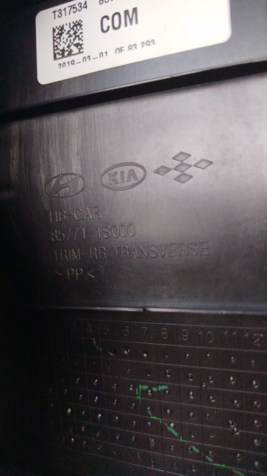 Acabamento Porta Malas Hb20  